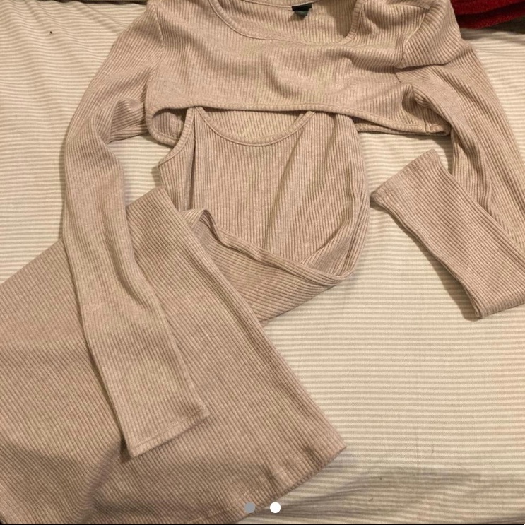 Brand New Top Is Stitched To The Dress